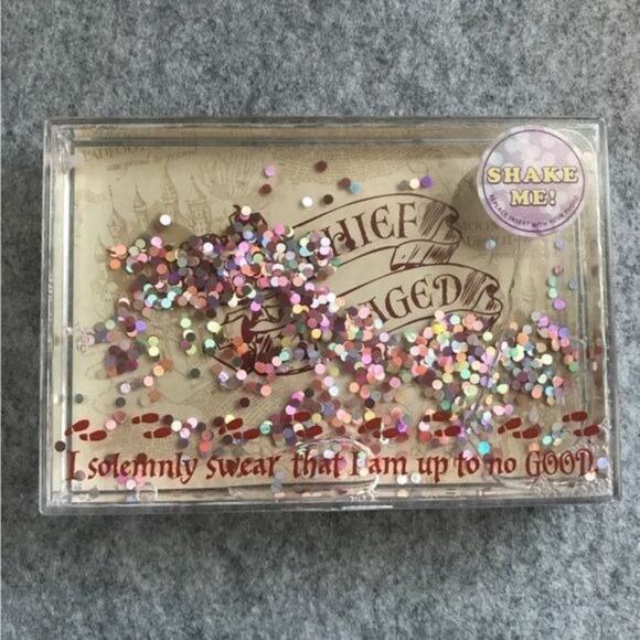 Harry Potter Mischief Managed snow globe 3D shake photo picture frame HP - Picture 3 of 6